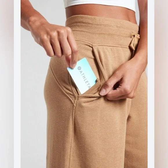 Athleta Balance Pant Heather Gold Tan XS - Picture 7 of 14